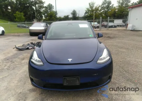 2021 Tesla Model Y Long Range Dual Motor All-Wheel Drive from USA, damaged, VIN 5YJYGDEE1MF243267